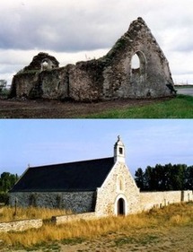 La chapelle Saint-Pierre-ès-Liens, avant et après restauration