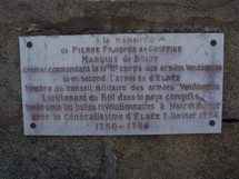 Plaque sur la tombe de S.J. Pépin de Belisle (n°6)