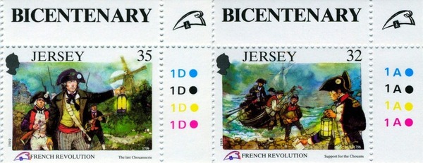 Une collection de timbres chouans