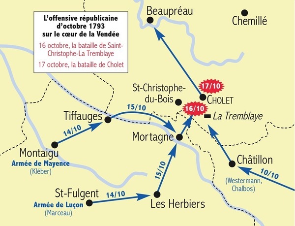 Octobre 1793, le tournant de la Guerre de Vendée