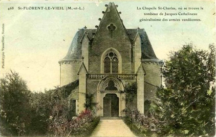 La chapelle Saint-Charles où reposent une partie des restes de Cathelineau