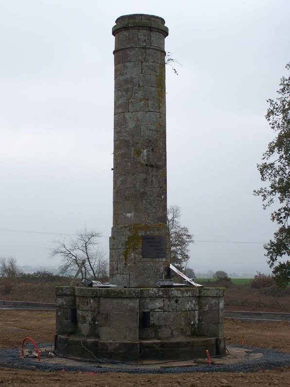 Etat des travaux de la Colonne de Torfou