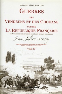 Guerres des Vendéens et des Chouans, par Savary