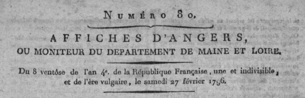 25 février 1796, l'exécution de Stofflet