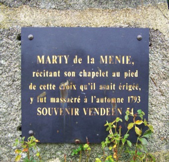 Le Souvenir Vendéen et le devoir de mémoire en 1954 : la Croix de la Ménie à Saint-Malo-du-Bois