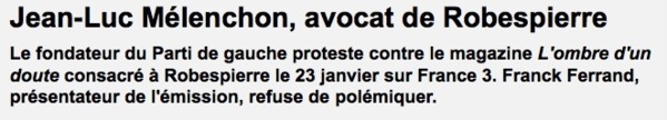 Preuve que la révolution ne s'arrête jamais telle la pierre qui roule…