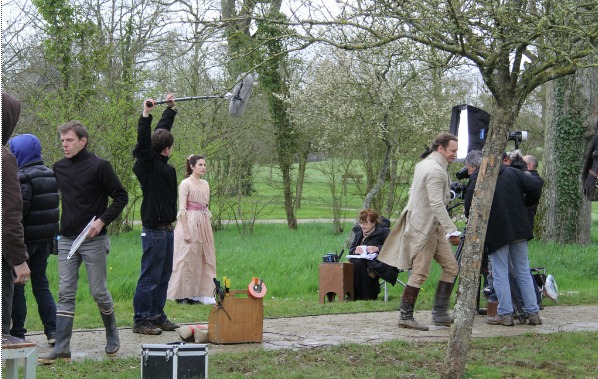 Découvrez le tournage : Constance sera jouée par Louise Monot et François-Denis par l'acteur Samuel Le Bihan