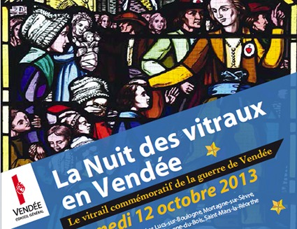 La nuit des vitraux vendéens 2013