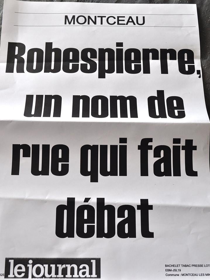 Bourgogne : Robespierre s’invite dans le débat des municipales...